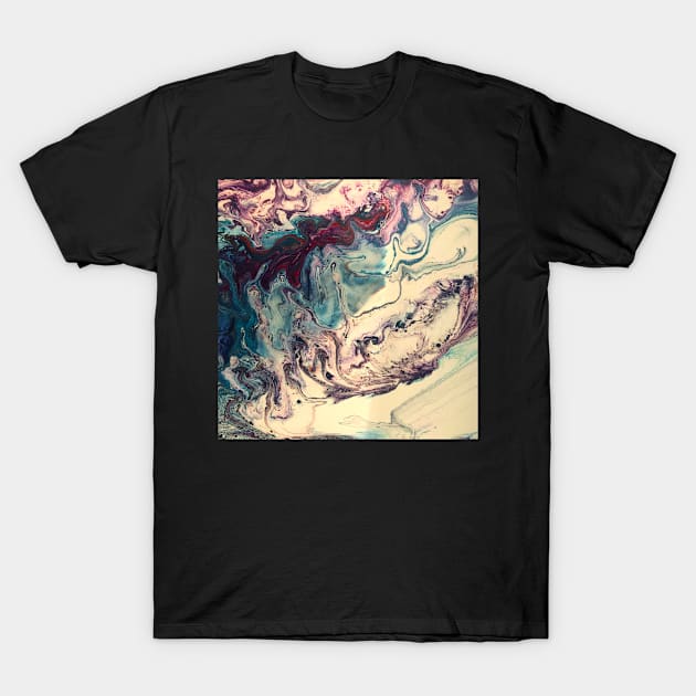 Fluid Colors | Acrylic paint T-Shirt by ceemyvision